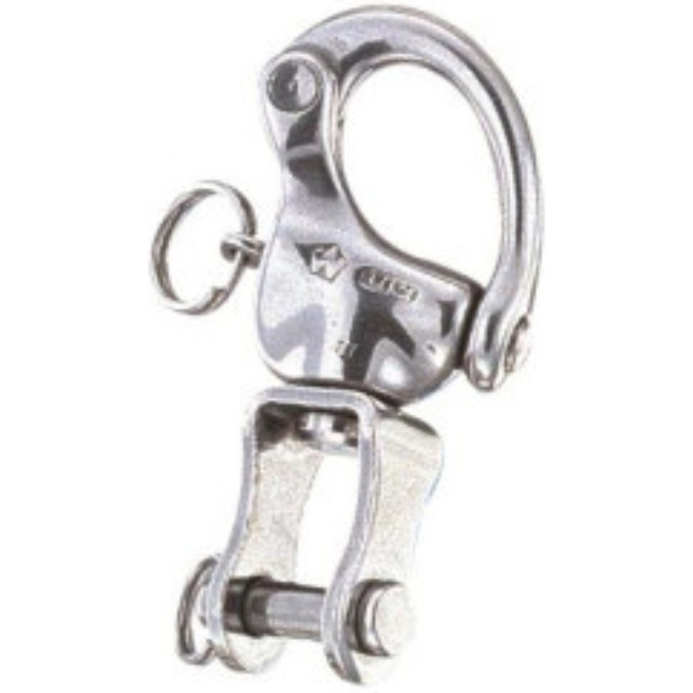 2026 Wichard HR Snap Shackle With Clevis Pin Swivel WR2474 - Silver